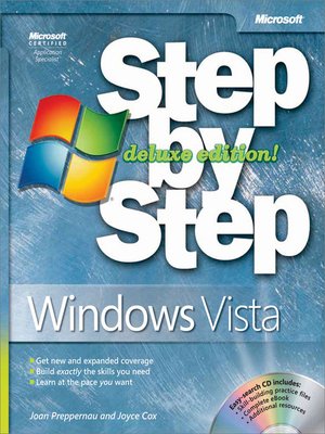 cover image of Windows Vista Step by Step Deluxe